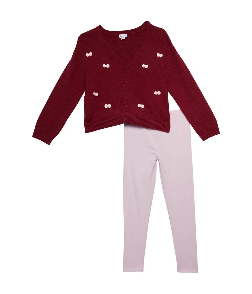 商品Splendid|All Wrapped Up Cardigan Sweater & Leggings Set (Toddler/Little Kids),价格¥249,第1张图片