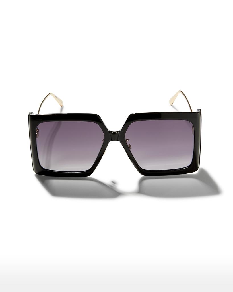 DiorsSolar S2U 59mm Oversized Square Injection Plastic Sunglasses商品第3张图片规格展示