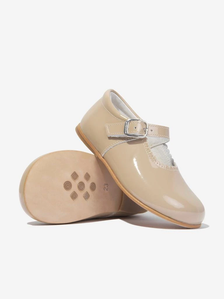 商品Andanines|Andanines Girls Patent Leather Mary Jane Shoes in Beige,价格¥615,第2张图片详细描述