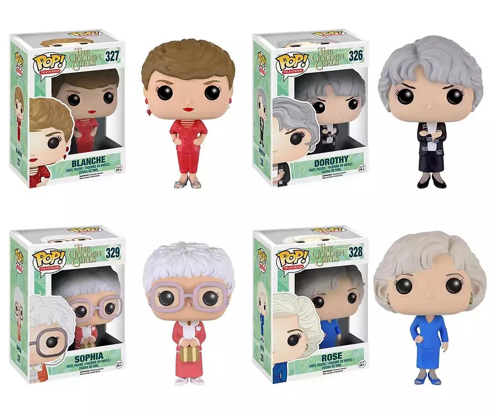 商品Funko|Golden Girls, Pop Tv Collectors Set, Sophia, Rose, Blanche, Dorothy,价格¥263,第5张图片详细描述