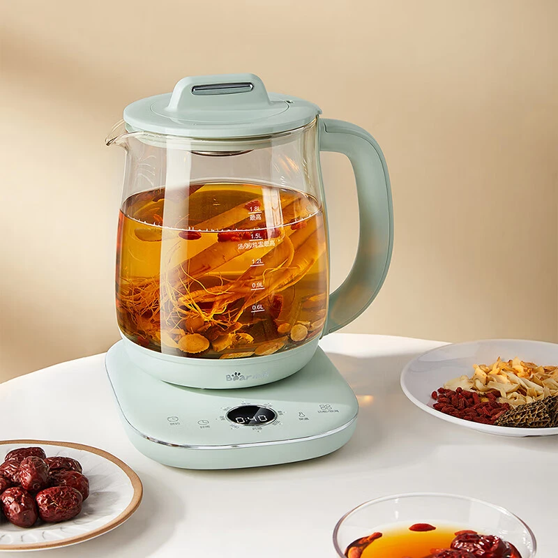小熊（Bear）小熊（Bear） 养生壶煮茶壶花茶壶煎药壶全自动家用玻璃一体1.8升电热水壶保温 YSH-B18P1 商品