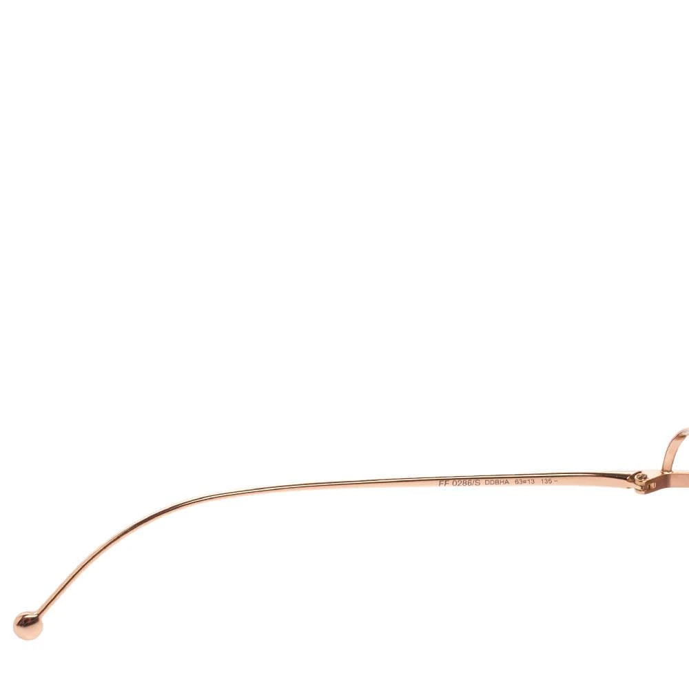 Fendi Gold Tone/Copper Gradient FF0286/S Aviator Sunglasses 商品