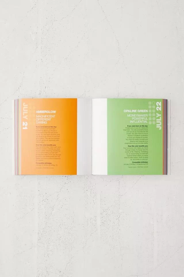 商品Urban Outfitters|Colorstrology: What Your Birthday Color Says About You By Michele Bernhardt,价格¥117,第4张图片详细描述