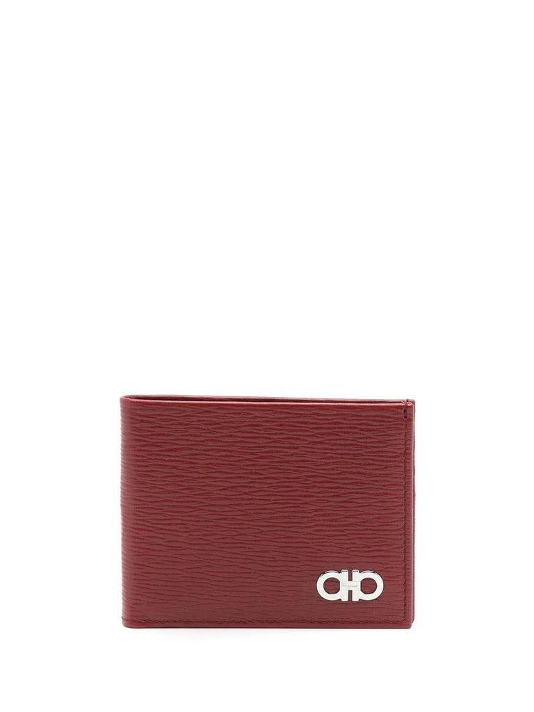 商品Salvatore Ferragamo|SALVATORE FERRAGAMO Gancini Logo Wallet Red,价格¥4403,第1张图片