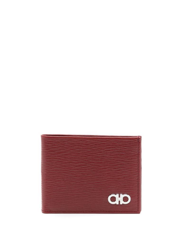 商品Salvatore Ferragamo|SALVATORE FERRAGAMO Gancini Logo Wallet Red,价格¥4338,第1张图片