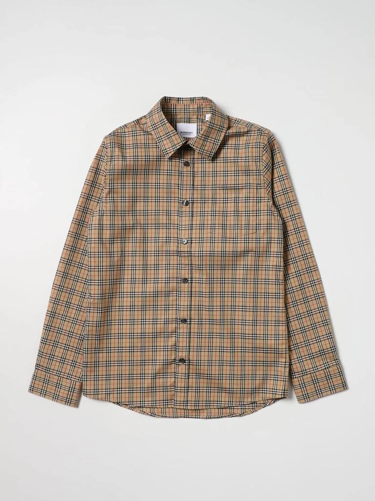 商品Burberry|Burberry stretch cotton tartan shirt,价格¥1177,第1张图片