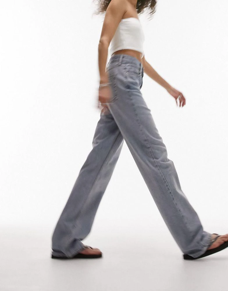 商品Topshop|Topshop Kort jeans in bleach,价格¥207,第1张图片