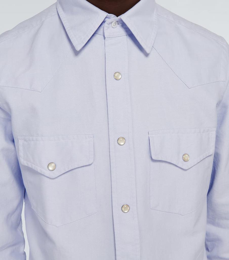 商品Tom Ford|西部风棉质长袖衬衫,价格¥3118,第7张图片详细描述
