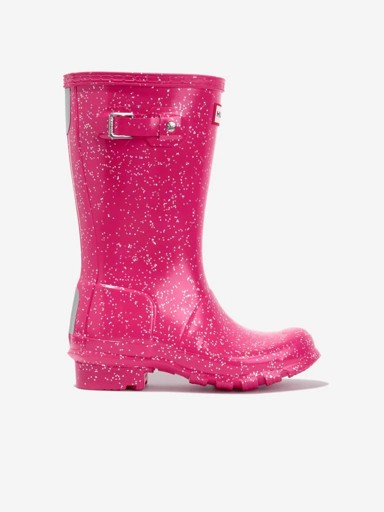 商品Hunter|Hunter Girls Original Giant Glitter Wellingon Boots in Red,价格¥634,第1张图片