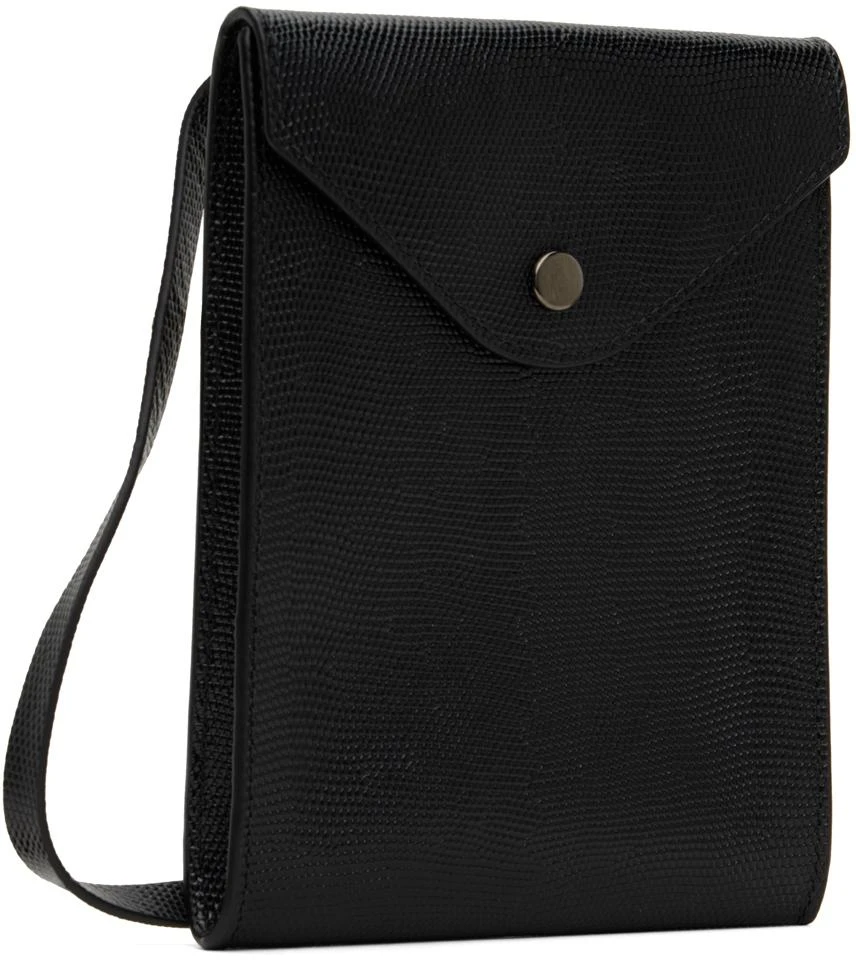 商品Lemaire|Black Enveloppe Strap Shoulder Bag,价格¥1746,第2张图片详细描述