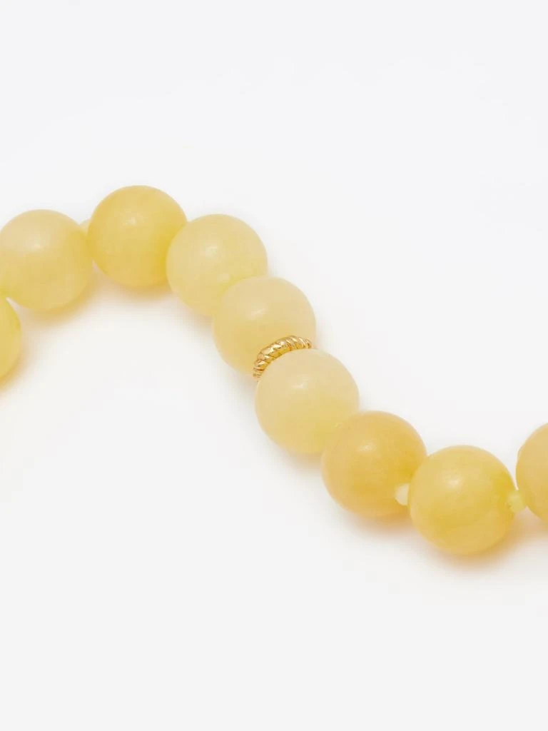 商品Anni Lu|Ball jade & 18kt gold-plated bracelet,价格¥409,第4张图片详细描述