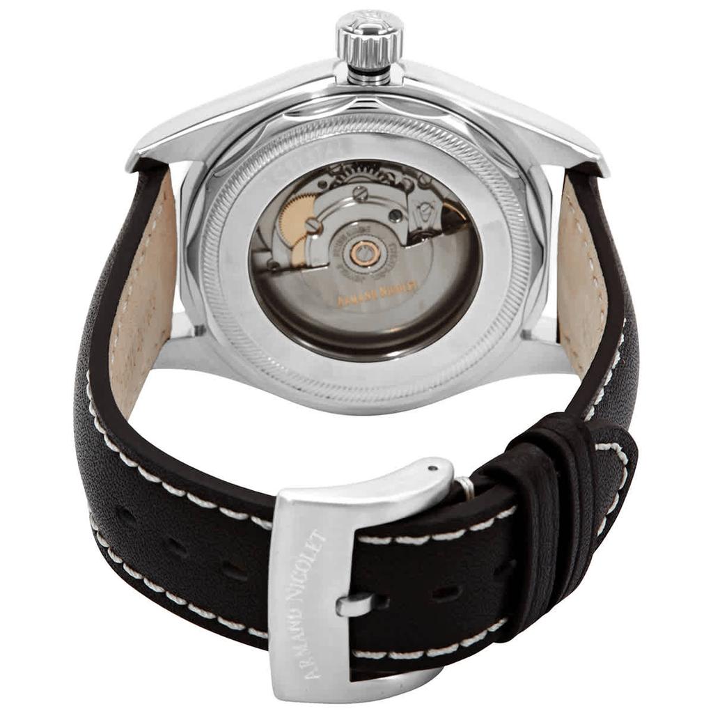 Armand Nicolet MH2 Automatic Black Dial Mens Watch A640L-NR-P140NR2商品第3张图片规格展示