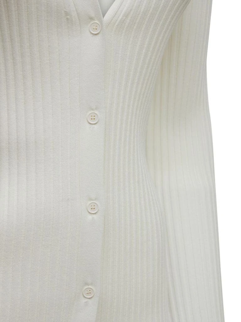 商品Helmut Lang|Ribbed Viscose Blend Top,价格¥676,第3张图片详细描述