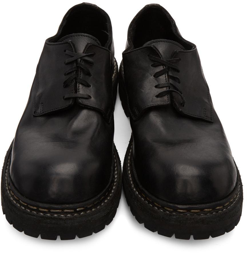 商品guidi|Black Daddy Lace-Up Shoes,价格¥8906,第7张图片详细描述