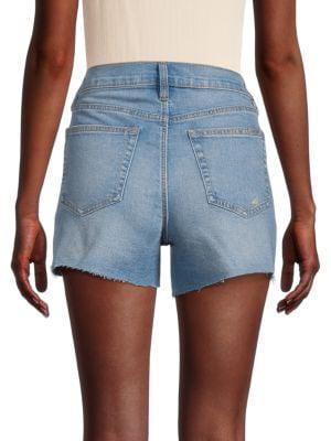 商品Joe's Jeans|Raw-Edge Cuffs Denim Shorts,价格¥223,第4张图片详细描述