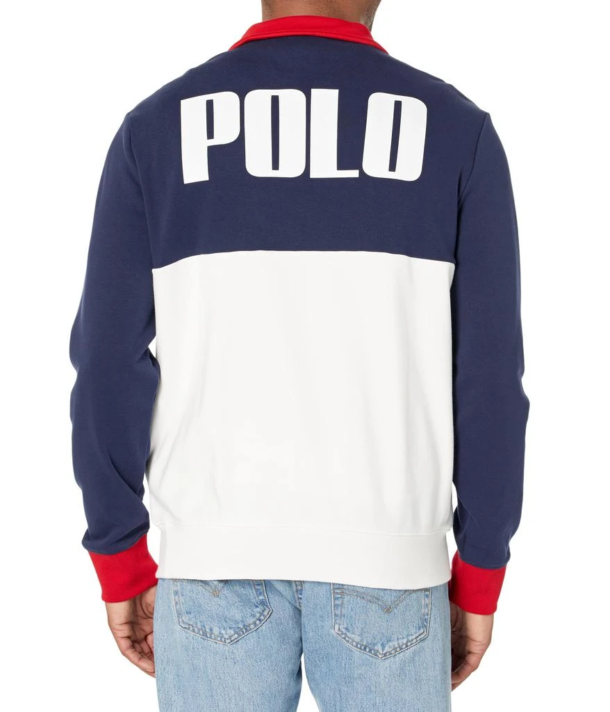 商品Ralph Lauren|Cotton Interlock 1/4 Zip Sweatshirt,价格¥621,第2张图片详细描述