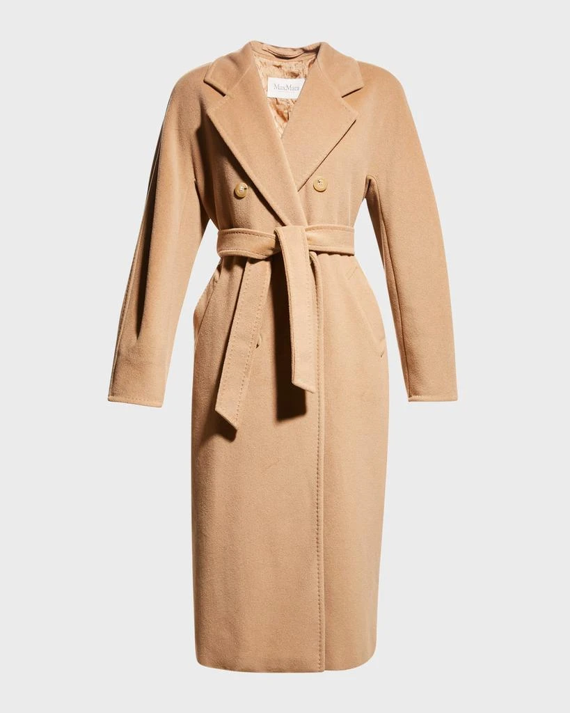 商品Max Mara|Wool-Cashmere Double-Breasted Madame Coat,价格¥32638,第2张图片详细描述