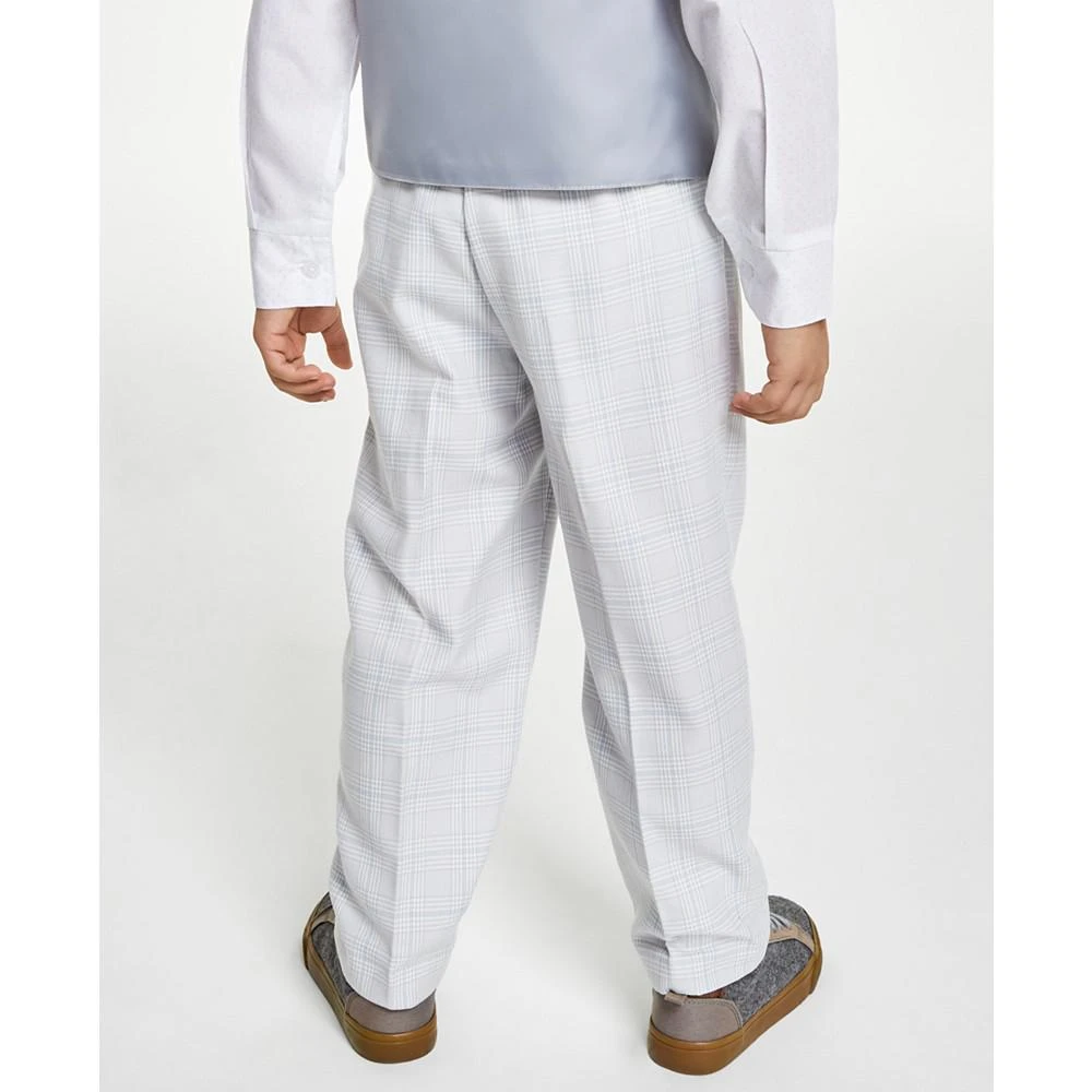 Little Boys 4-Pc. Tinted Windowpane Vest Set 商品