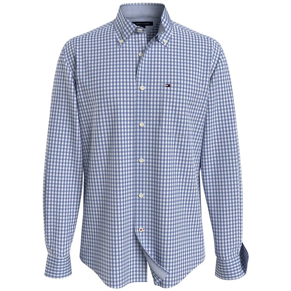 商品Tommy Hilfiger|Men's Twain Classic-Fit Stretch Check Shirt,价格¥312,第3张图片详细描述