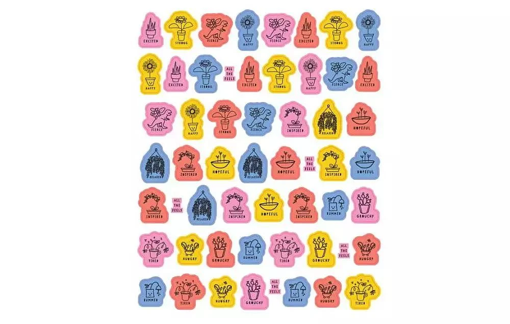 商品Barnes & Noble|So. Many. Feelings Stickers.: 2,700 Stickers for Every Mood by Pipsticks +Workman,价格¥98,第3张图片详细描述