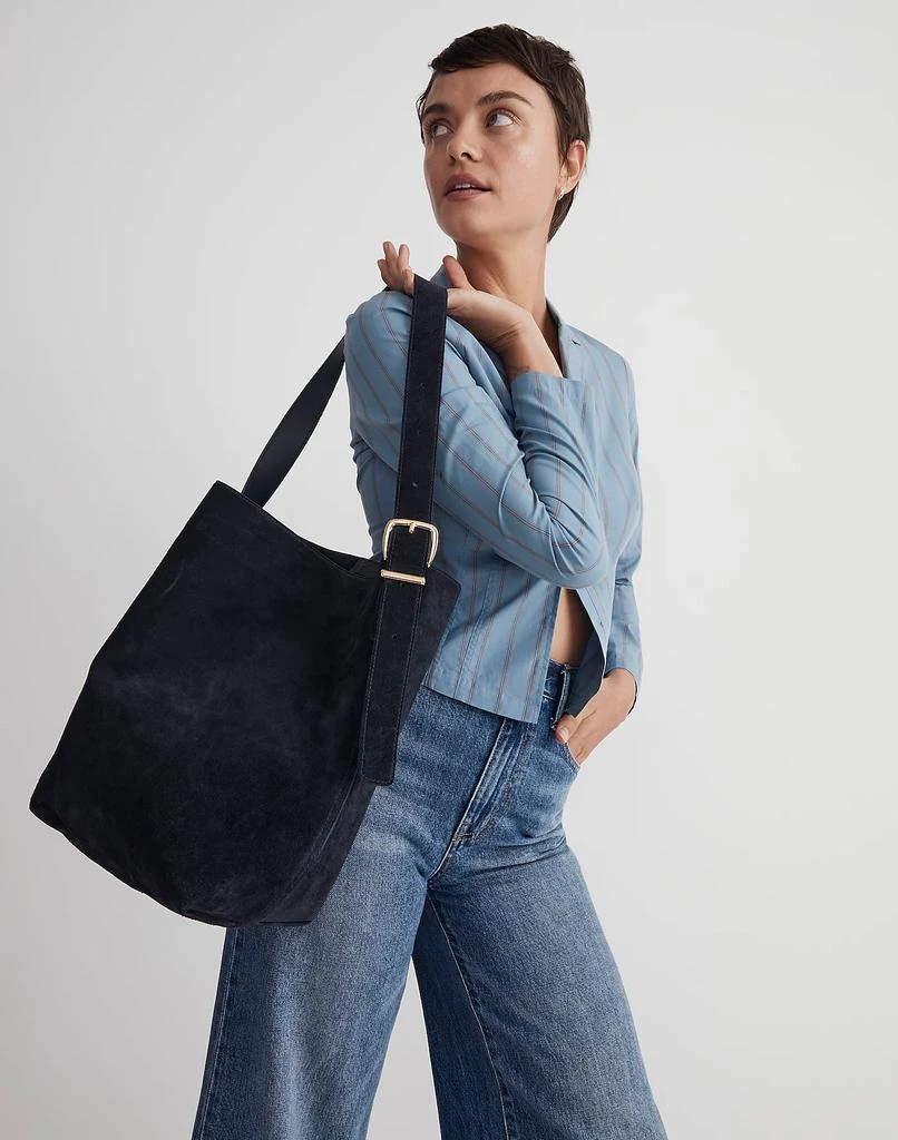 商品Madewell|The Essential Bucket Tote,价格¥1306,第5张图片详细描述