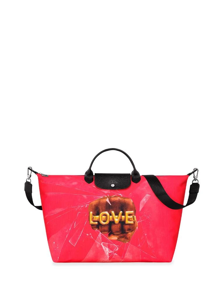 商品Longchamp|Longchamp `Longchamp X Toiletpaper` `Le Pliage Love` Unisex Travel Bag,价格¥2329,第1张图片