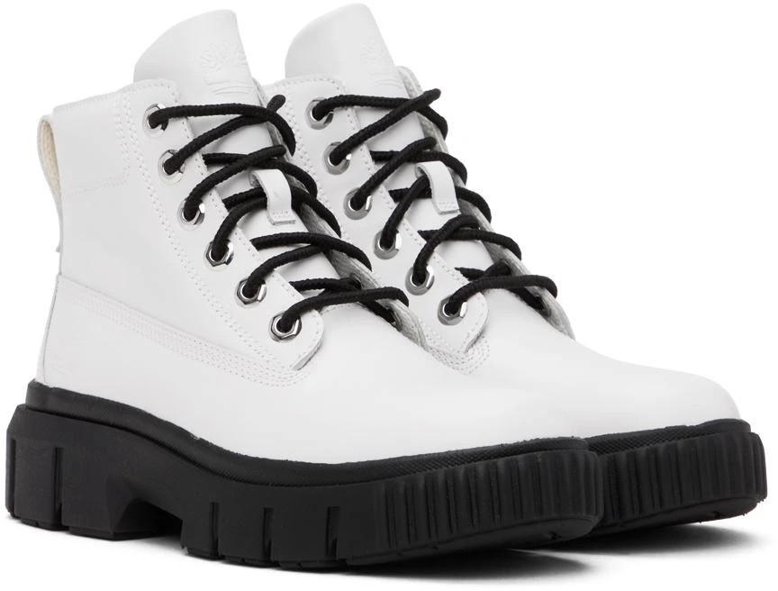 商品Timberland|White Greyfield Boots,价格¥864,第4张图片详细描述