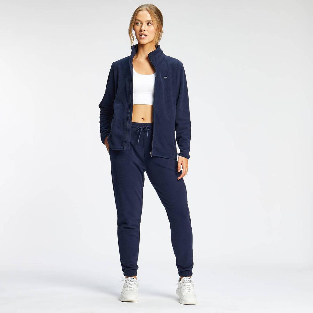 商品Myprotein|MP Women's Essential Fleece Zip Through Jacket - Navy,价格¥123-¥296,第4张图片详细描述