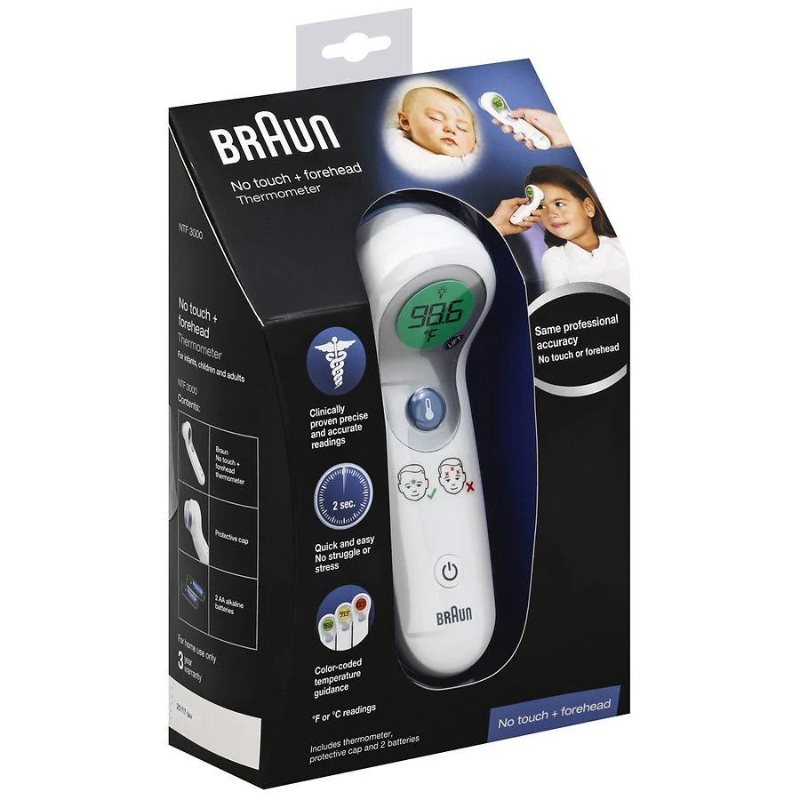 商品Braun|博朗 前额体温计,价格¥405,第3张图片详细描述