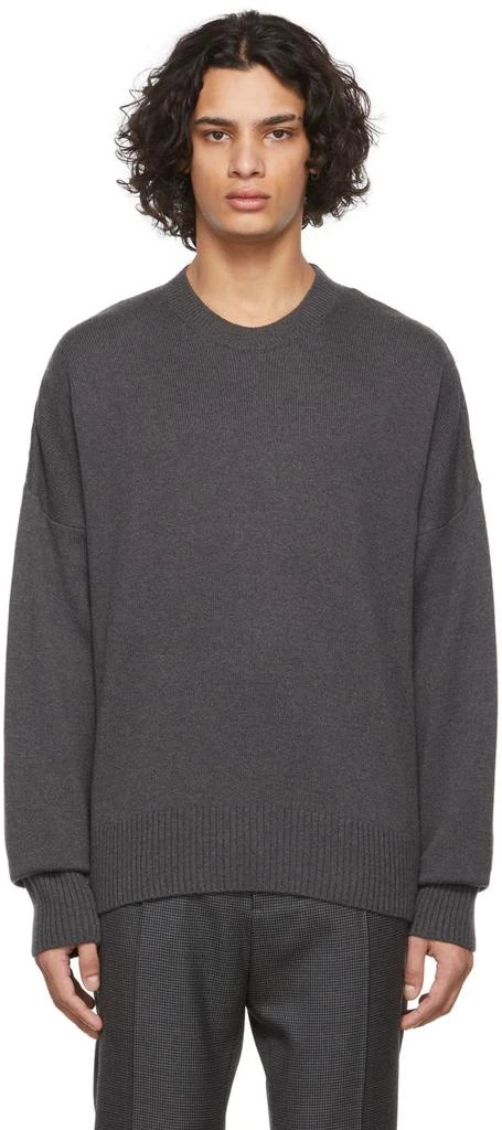 商品AMI|Grey Ami de Cœur Sweater,价格¥1149,第1张图片