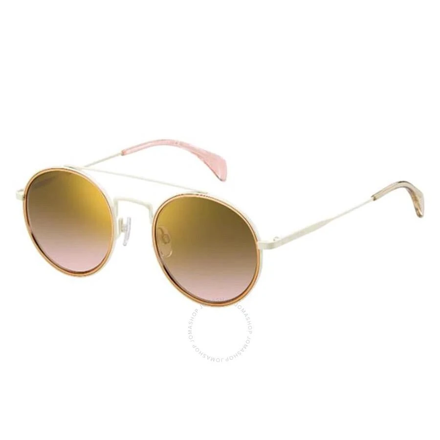 商品Tommy Hilfiger|Brown Gradient Round Unisex Sunglasses TH 1455/S 0U1Y/JM 53,价格¥281,第1张图片