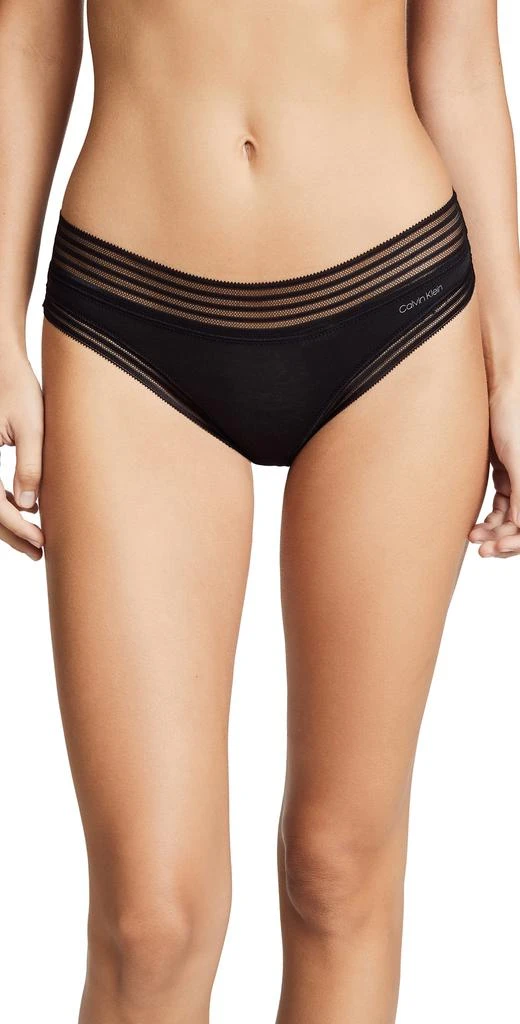 商品Calvin Klein|Calvin Klein Underwear 莫代尔纤维丁字裤,价格¥113,第1张图片