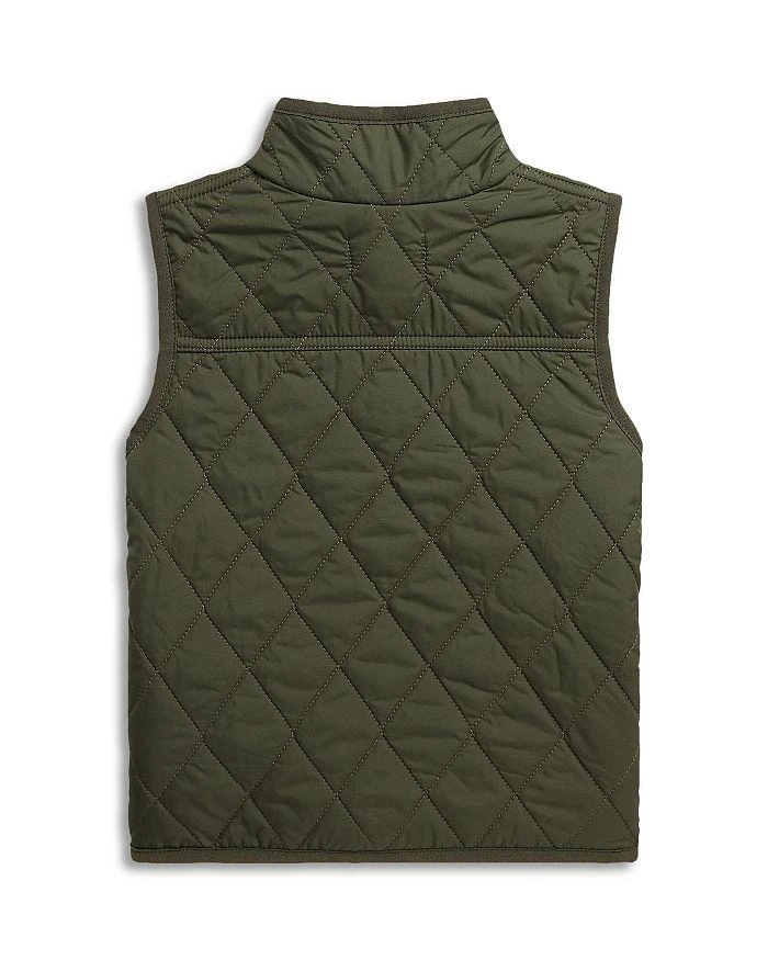 商品Ralph Lauren|Boys' Quilted Water Repellent Vest - Little Kid, Big Kid,价格¥561,第2张图片详细描述