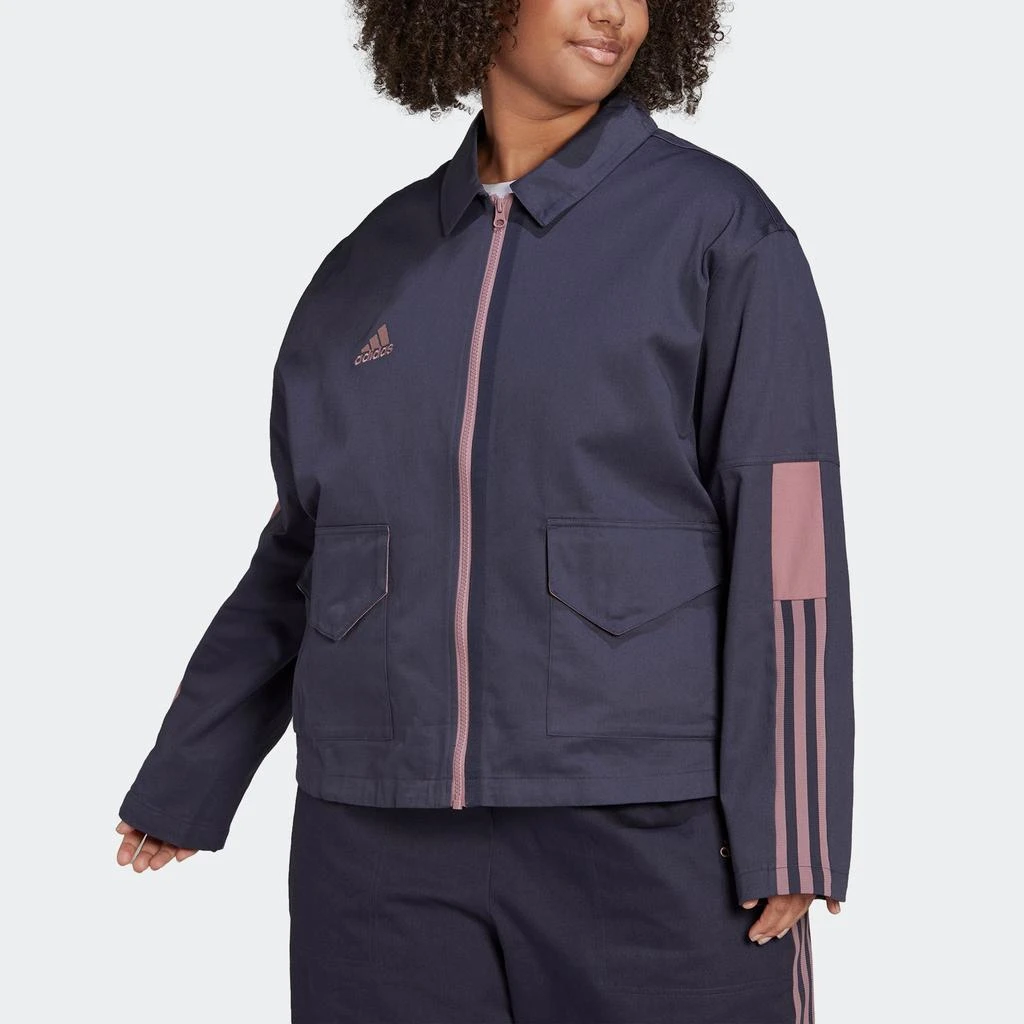 商品Adidas|Women's adidas Tiro Cargo Jacket (Plus Size),价格¥339,第1张图片