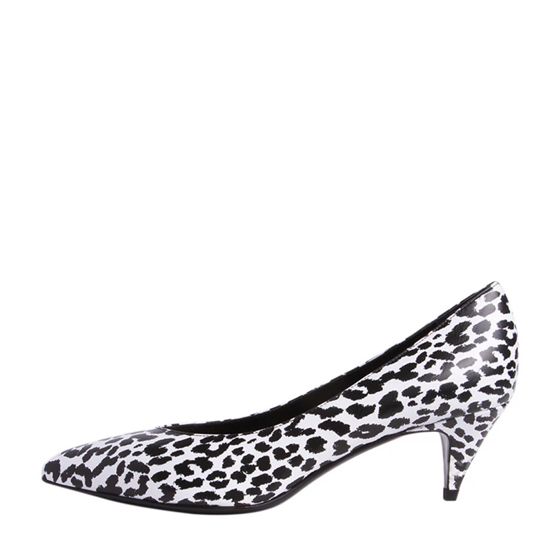 YSL 圣罗兰 女士动物纹中跟鞋 351847-CLY00-9074 商品