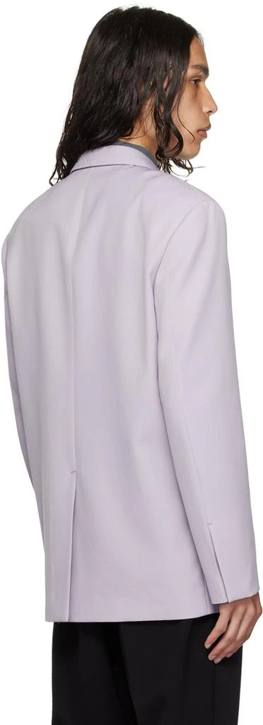 商品Jil Sander|Purple Single-Breasted Blazer,价格¥5410,第3张图片详细描述