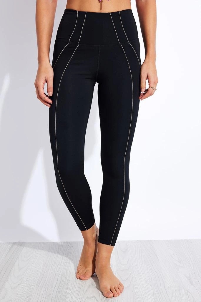 商品NIKE|Yoga Dri-FIT 7/8 Leggings - Black/Dark Smoke Grey,价格¥156,第1张图片