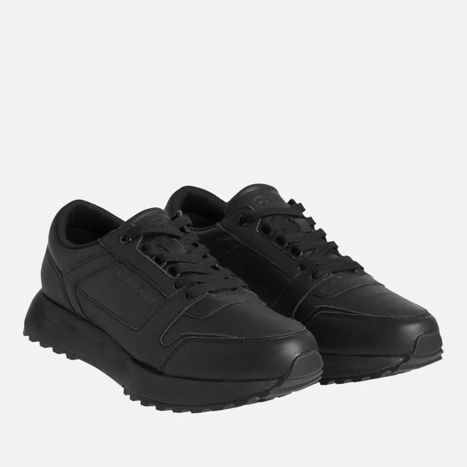 商品Calvin Klein|CALVIN KLEIN LEATHER TRAINERS,价格¥449,第2张图片详细描述