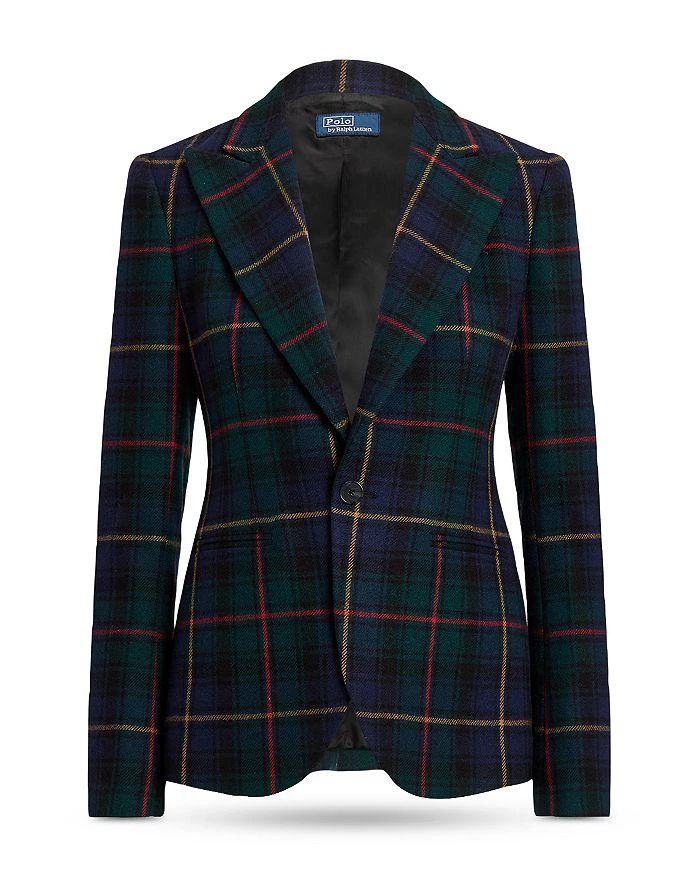 Tartan Plaid Wool Blazer 商品