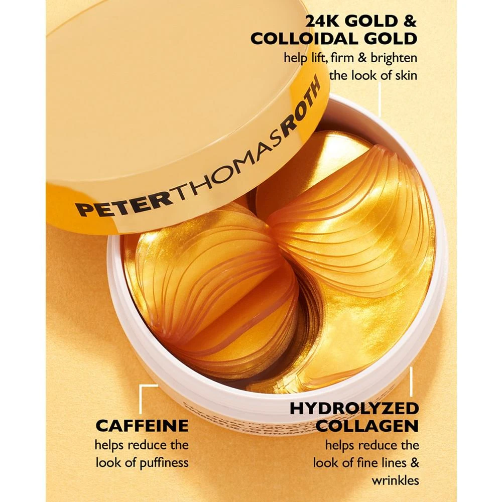 商品Peter Thomas Roth|24K金奢华提升紧致补水眼部胶质贴片,价格¥552,第4张图片详细描述