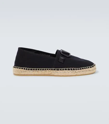 商品Valentino|Stud Sign canvas espadrilles,价格¥5707,第1张图片
