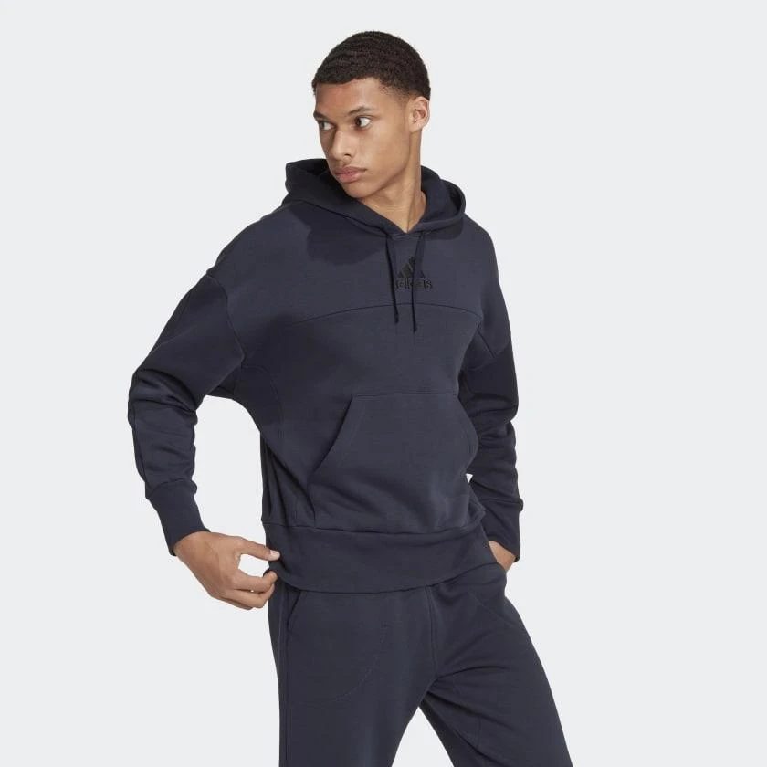 商品Adidas|Men's adidas Studio Lounge Fleece Hoodie,价格¥359,第4张图片详细描述