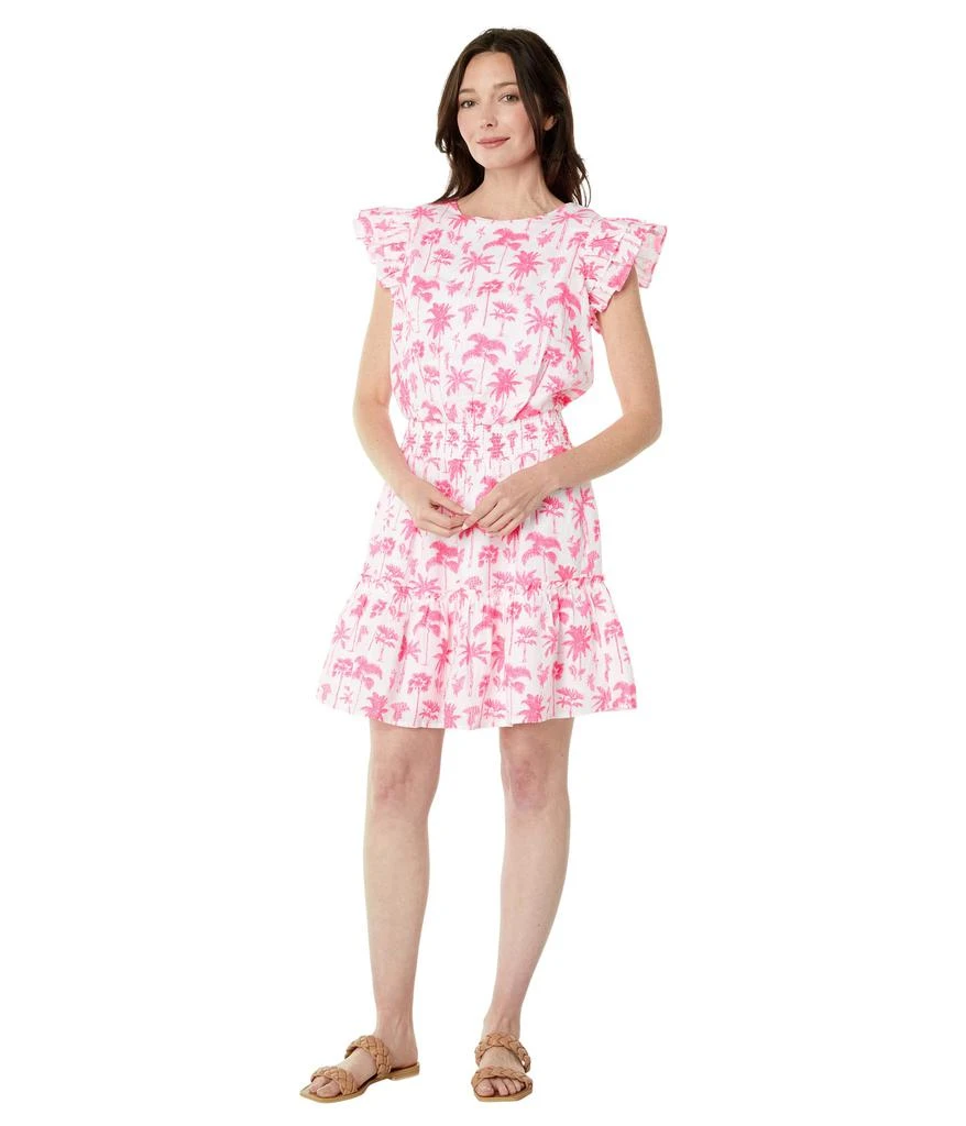 商品Vineyard Vines|Palm Tree Smocked Dress,价格¥1357,第2张图片详细描述