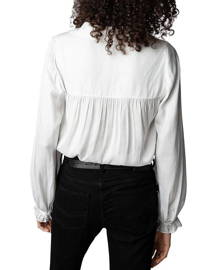 商品Zadig&Voltaire|Tilan Tie Neck Blouse,价格¥1739,第2张图片详细描述