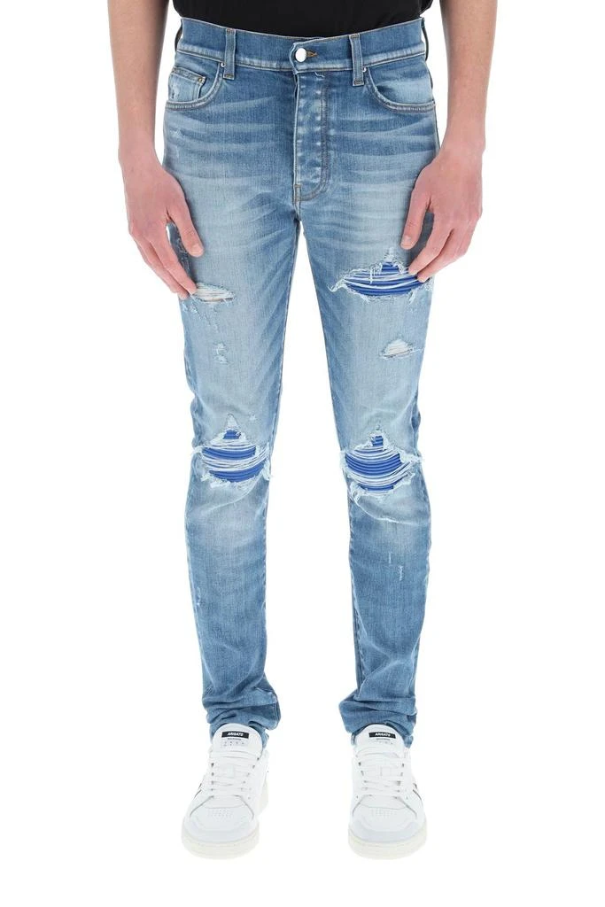 商品AMIRI|Amiri ultra suede 70's indigo mx1 jeans,价格¥6701,第2张图片详细描述