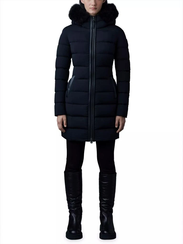 商品Mackage|Calla Shearling-Embellished Down Coat,价格¥9299,第2张图片详细描述