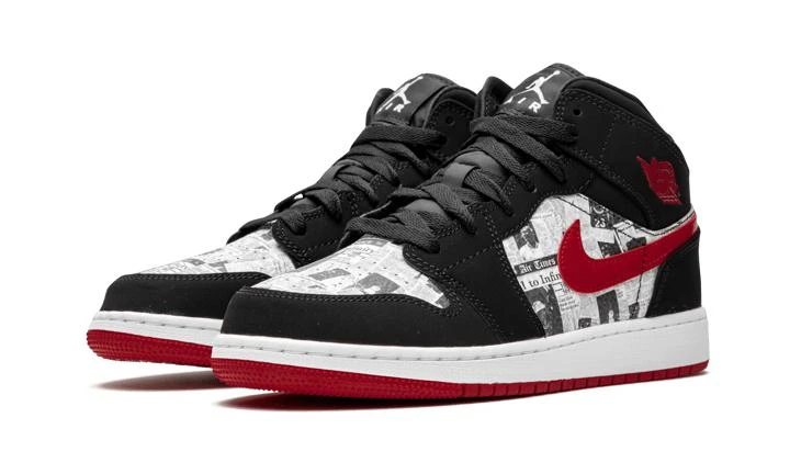 商品Jordan|Air Jordan 1 MID SE (GS),价格¥1786-¥3848,第3张图片详细描述