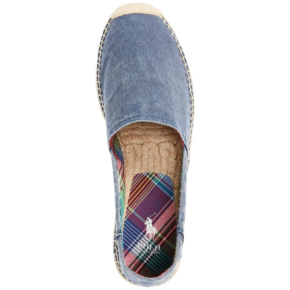 商品Ralph Lauren|Men's Cevio Washed Canvas Espadrilles,价格¥293,第4张图片详细描述