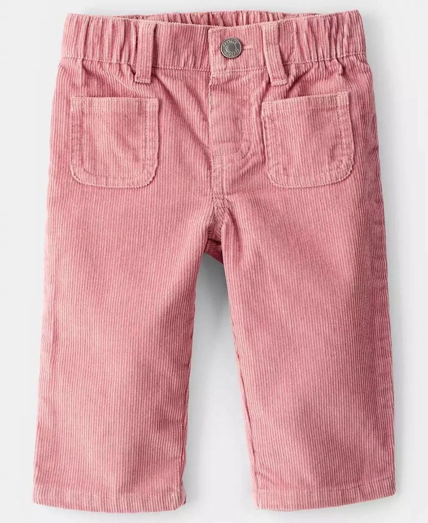 商品Carter's|Baby Girls 2-Piece Floral Long-Sleeve Sweater and Pants Set,价格¥310,第2张图片详细描述