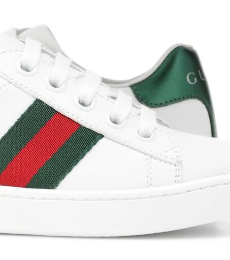 商品Gucci|Ace leather sneakers,价格¥3018,第5张图片详细描述